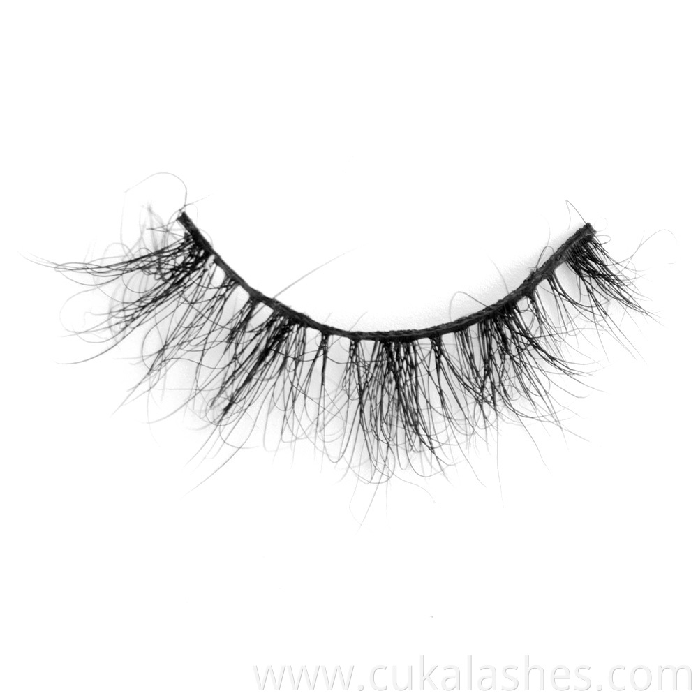 Fluffy Mink Strip Lashes